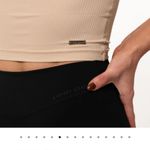 Sydney Adams Core Workout Tank Tan Photo 1