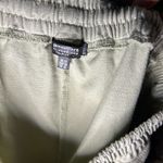 Misguided Olive Green Sweat Shorts Size 16 Photo 3