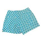 Market & Spruce ‎ women’s linen Blend Size 6 Shorts Teal White Photo 1