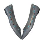 Valentino Garavani Rockstud Ballet Flat size 37 Grey Photo 3