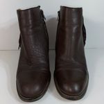 See By Chloe Brown Leather Fringe Ankle Boots Sz 39 (8 US) Photo 3