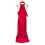 Liv Foster Mermaid Gown Size 4US Red Halterneck Sleeveless Party‎ Dress NEW Photo 1