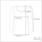 Vava by Joy Han VaVa By Joy Han Red Cold Shoulder Long Sleeve Top with Fringed Cuffs Photo 6