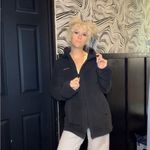 Columbia Cozy Black Jacket Women’s Medium long length Photo 1