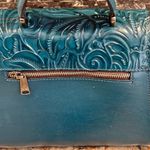 Patricia Nash -Chauny-Satchel Crossbody-Blue Coral-Tooled Leather-Purse & Wallet Photo 3