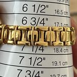 Giorgio Beverly Hills Gold Plated Ladies Watch Luxury Pearl Dial Gorgeous Photo 13