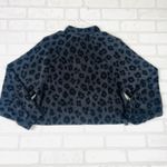 Old Navy  Leopard Print Quarter Zip Pullover Fleece Sweatshirt XS Photo 10