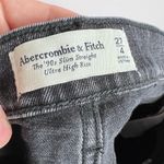 Abercrombie & Fitch Abercrombie 90’s slim Straight Ultra High Rise Crossover Waistband Jeans size 27 Photo 5