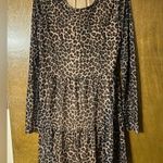 Love, Fire  Leopard Print Midi Dress Photo 0