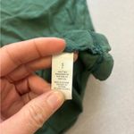 Aerie Green Women's Casual Top 100% cotton distressed short sleeve small Photo 4