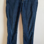 Banana Republic Classic Skinny Low Rise Dark Wash Blue Denim Jeans Womens 0 Photo 0