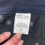 Rag and Bone  Womens The Grand Prix Motocross Leather Chevron Jeans Midnight Size 2 Photo 10