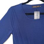 Kabayare NWT Navy Blue Long Sleeve Formal Maxi Dress Size M Photo 2