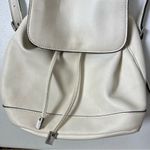 Forever 21  White Faux Leather Backpack Photo 1