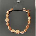INC I.N.C. International Concepts NEW Gold Tone Sculptural Bead 19 1/2" Necklace NWT Photo 0