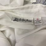 Vintage Yves St Clair White Beaded Blouse 10P M Petite Photo 4