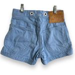 Rag and Bone Womens Shorts Sz 23 Slim Fit High Rise Powder Blue Cotton Photo 3