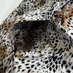 Sea New York Lana Animal Print Smocked Dress Size L Photo 8