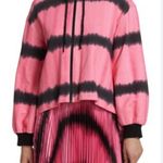 Alice + Olivia NWT- -MaryJane Crochet Hood Tie-Dye Hoodie Size S Photo 3