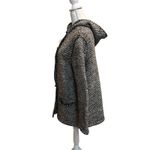 Ralph Lauren  Hand‎ Knitted Lambswool Hooded Sweater Coat Womens Size Large Photo 2