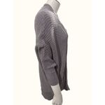 American Eagle Outfitters Vintage Ribbed Knitted Batwing Gray Cardigan Sweater Photo 5