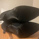 ZARA Cowboy Split Leather Suede Heeled Boots NWT- 9 Photo 6