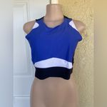 Adidas  Blue and White Sports Bra Photo 1