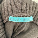 Alice + Olivia  Merino Wool Black Sweater Dress Oversized Cowl Neck Small or XS Photo 6