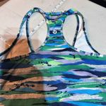 Lululemon Cool Racerback Seven Wonders Multi Color Sea Colors Size 4 ocean Photo 5
