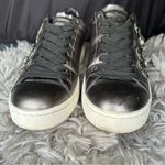 Coach  Tea Rose Floral Embellished Metallic Leather Sneakers womens shoe size 9 B Photo 5