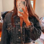 Levi’s Cropped Jean Jacket Photo 0