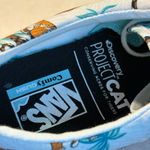 Vans Discovery Project Cat ComfyCush Era Tiger Palm Leaf Print Womens 9 Sneakers Photo 9