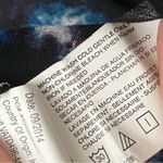 Nine West  Vintage America Sheer Babydoll Blouse Women’s Medium Long Sleeve Photo 7