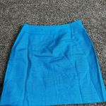 Banana Republic  blue tweed mini skirt size 0 Photo 9