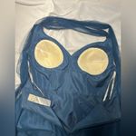 Anthropologie Hitherto Zaria Saphire Dress | 6 Blue Photo 13