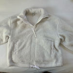 All In Motion  White Sherpa Pullover 1/4-Zip pullover Photo 0