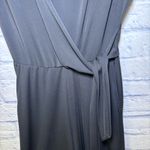 Grayson black jumpsuit with a side tie waist. Classic Business Attire Career Photo 4