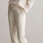 Oysho Soft Knitted Cream Joggers Pants Photo 0