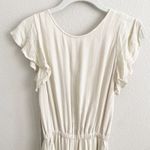 Wilfred Aritzia  cream striped ruffle Fleurette Jumpsuit xxs Photo 9