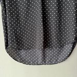 Vince Camuto  sz‎ S black white polka dot sleeveless blouse NWT Photo 9