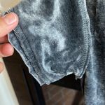 Green Tea Crushed Velvet Top Charcoal Gray Womens Shirt New Roomy Small Photo 6