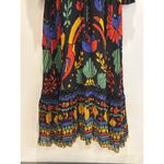 Farm Rio Georgette maxi floral long sleeved v neck dress size Petite Small Photo 6
