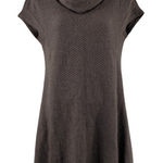 Classiques Entier  Sweater Dress Womens XS Brown 100% Merino Wool Cable Knit Photo 0