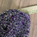 Vtg Y2K Alyce Designs Beaded Purple Mermaid Gown Goth Dark Fairy Prom Dress 0 Photo 4