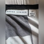 Susan Graver  Black and White Maxi Shirt size XL Photo 5
