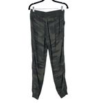 Splendid  Women's Green Camo Pocket Elastic Drawstring‎ Knit Jogger Pants Size S Photo 2