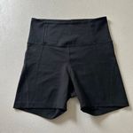 Girlfriend Collective Black High-Rise Compressive Bike Shorts Size Small | Susta Photo 0