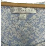 Eileen West Nightgown Womens 2X Blue Floral Lace Trim Modal Pajama Classic Comfy Photo 2