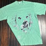 Los Angeles Apparel Crewneck, short sleeve, cotton T-shirt, unisex golden retriever, dog design Photo 1