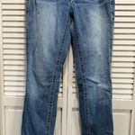 Ariat Medium Wash Embroidery Denim Jeans Low Rise Straight Size 29L Zip Logo Photo 0